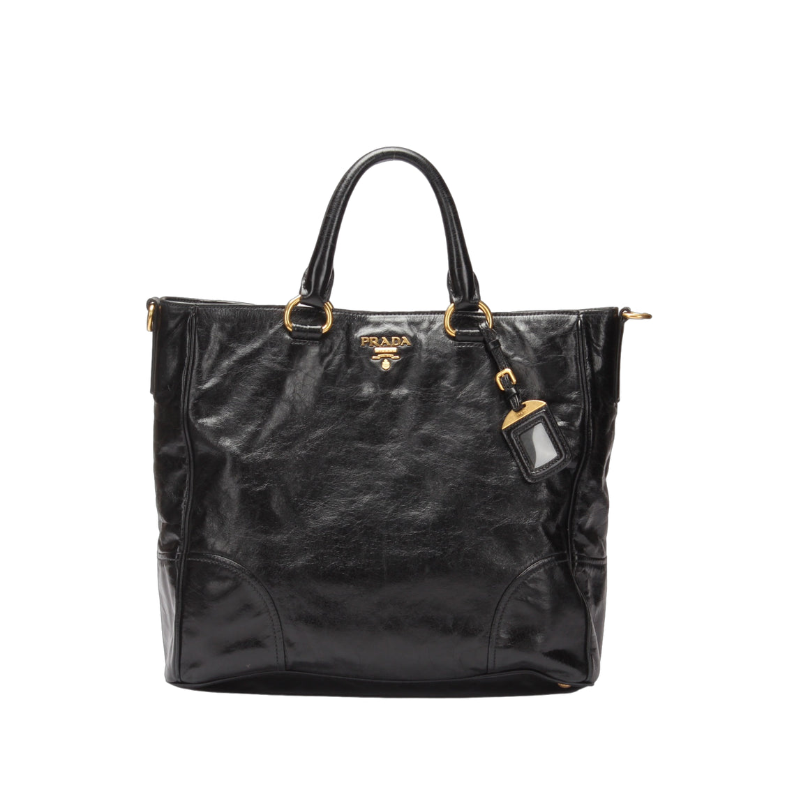 Vitello Lux Leather Tote Bag