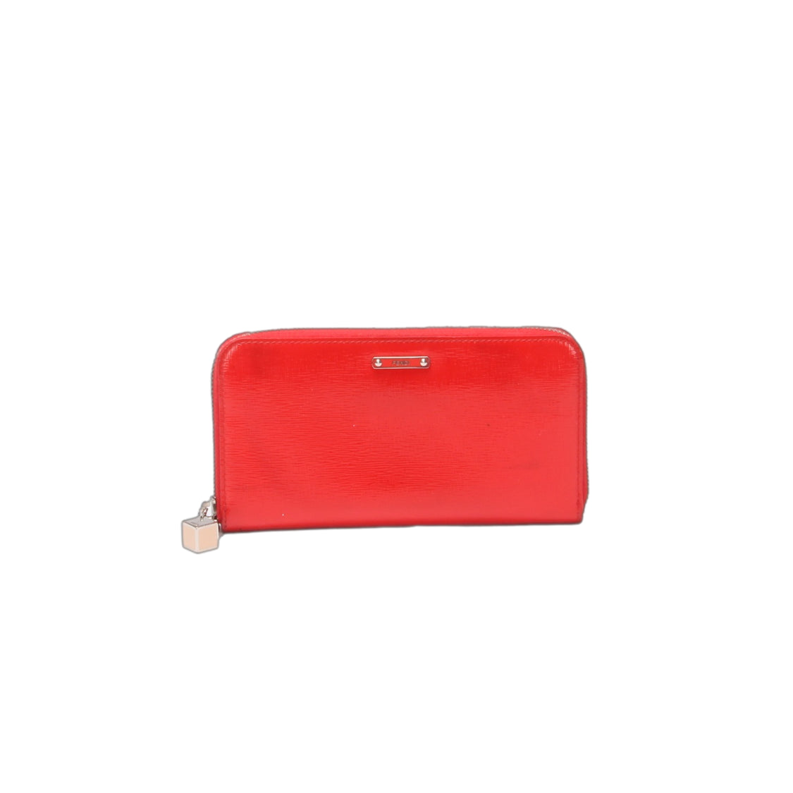 Patent Leather Zip Around Continental Wallet