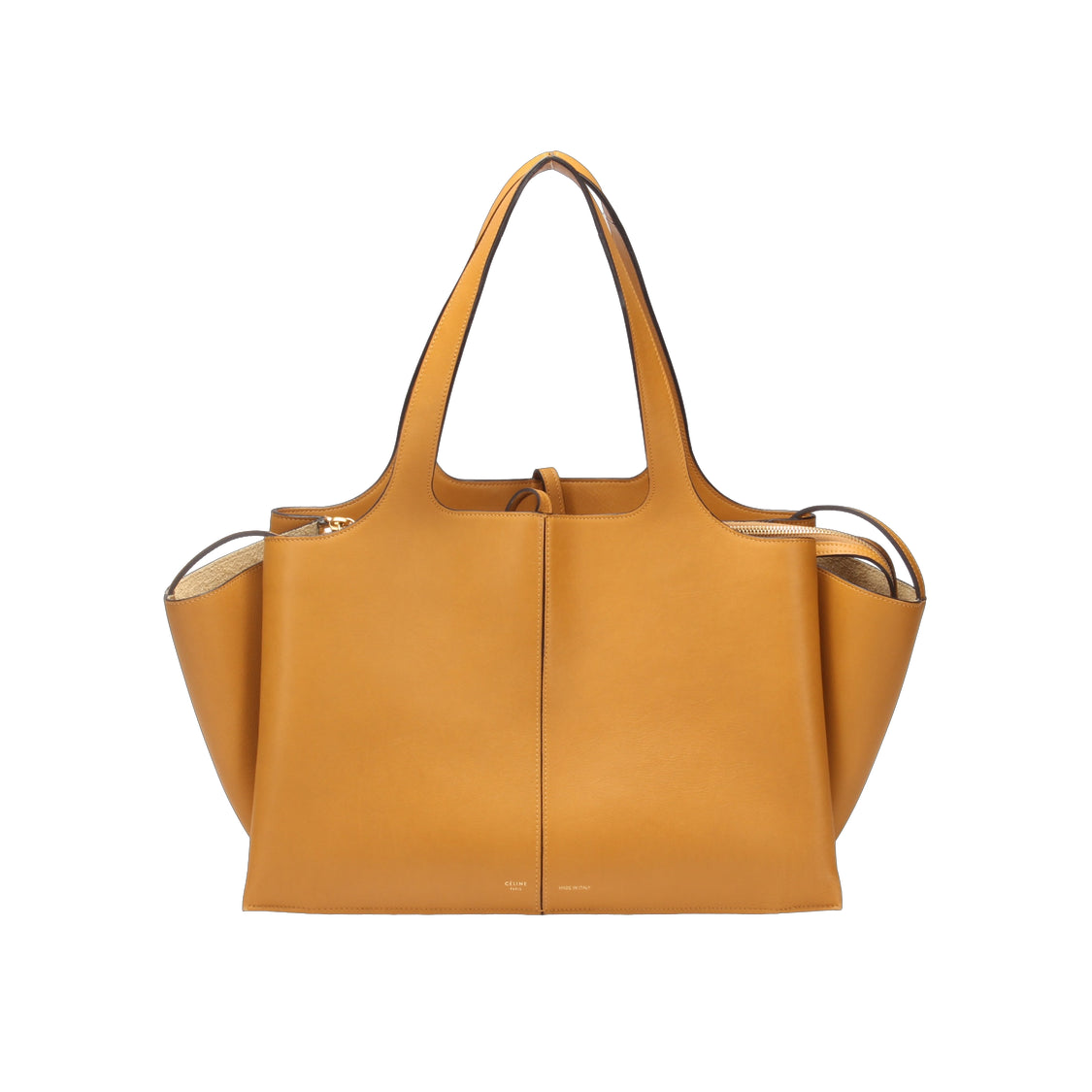 Celine Medium Trifold Handbag Leather Handbag in Good condition