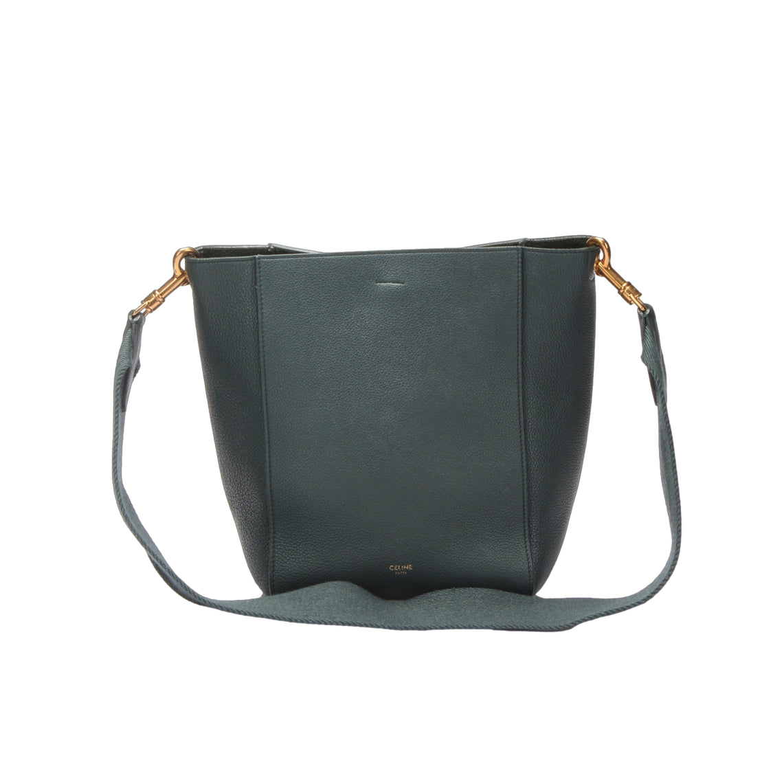 Leather Sangle Bucket Bag