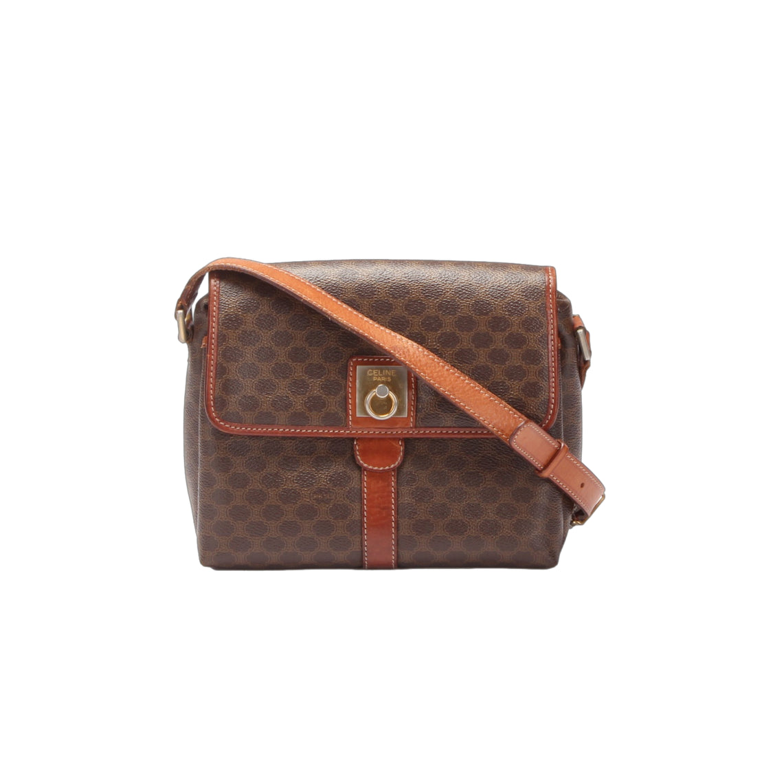 Leather Horseshoe Crossbody Bag – LuxUness