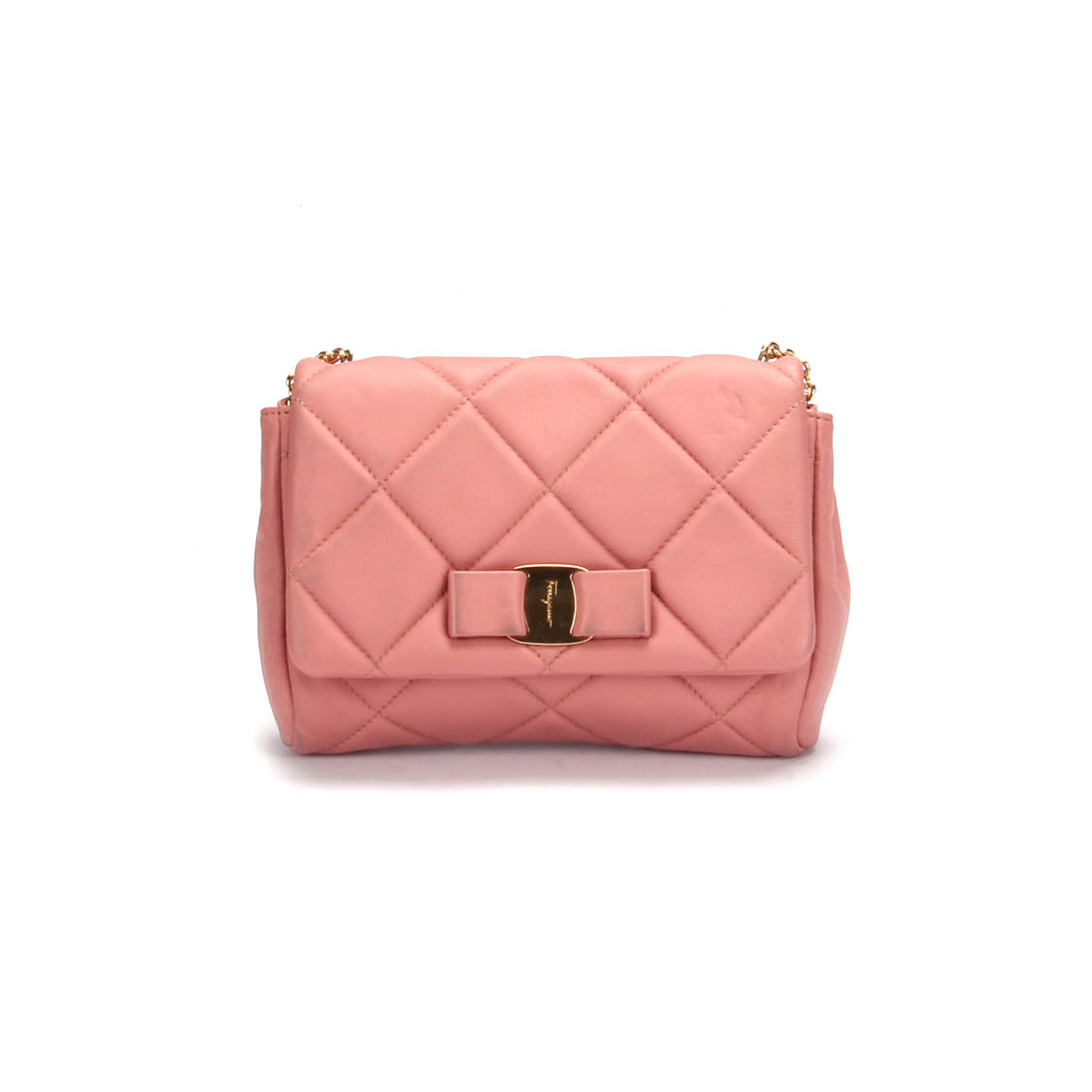 Vara Bow Quilted Leather Crossbody Bag