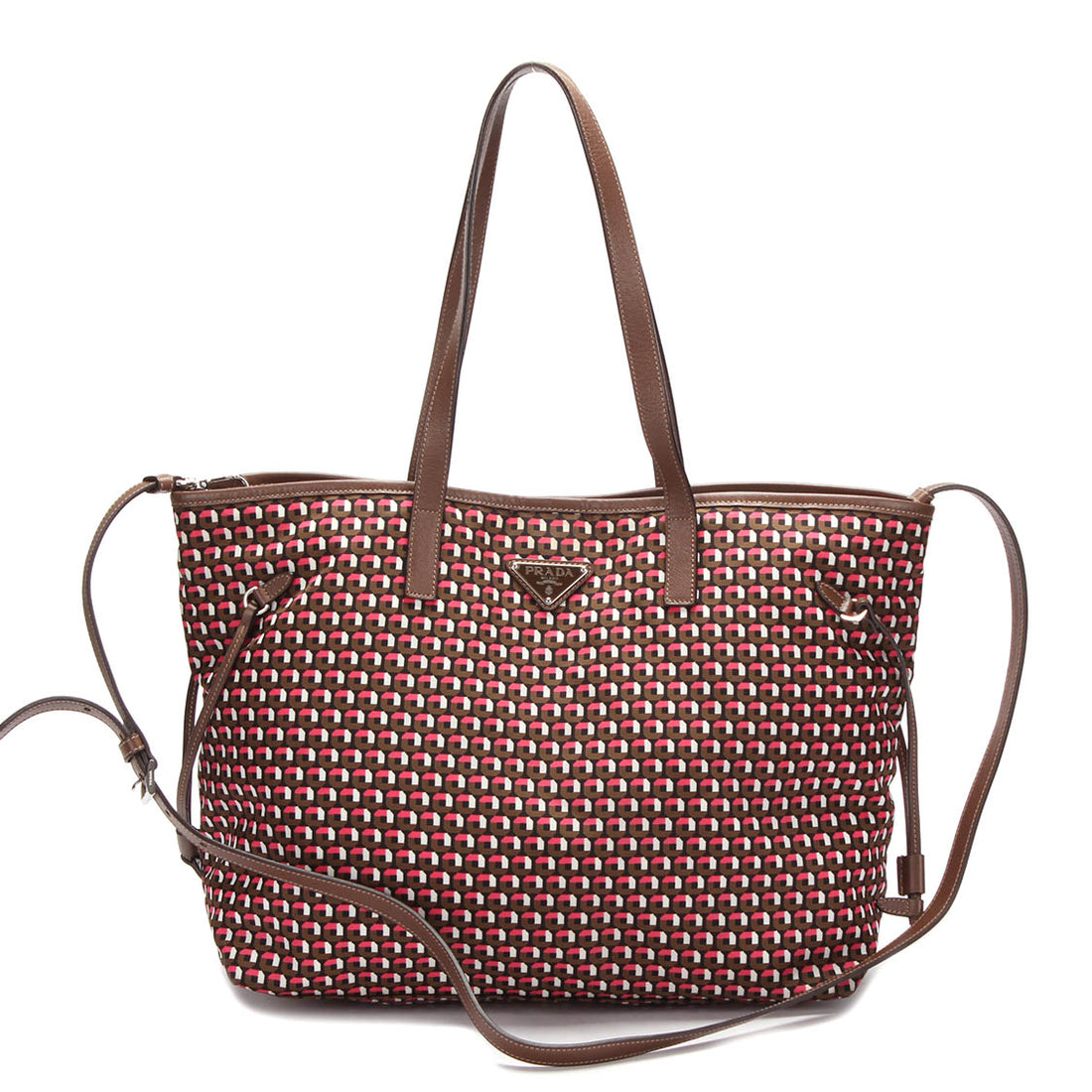 Tessuto Geometric Print Tote Bag