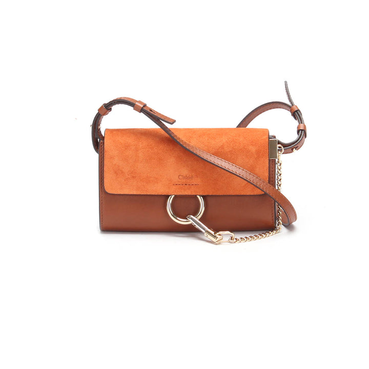 Faye Leather Crossbody Bag