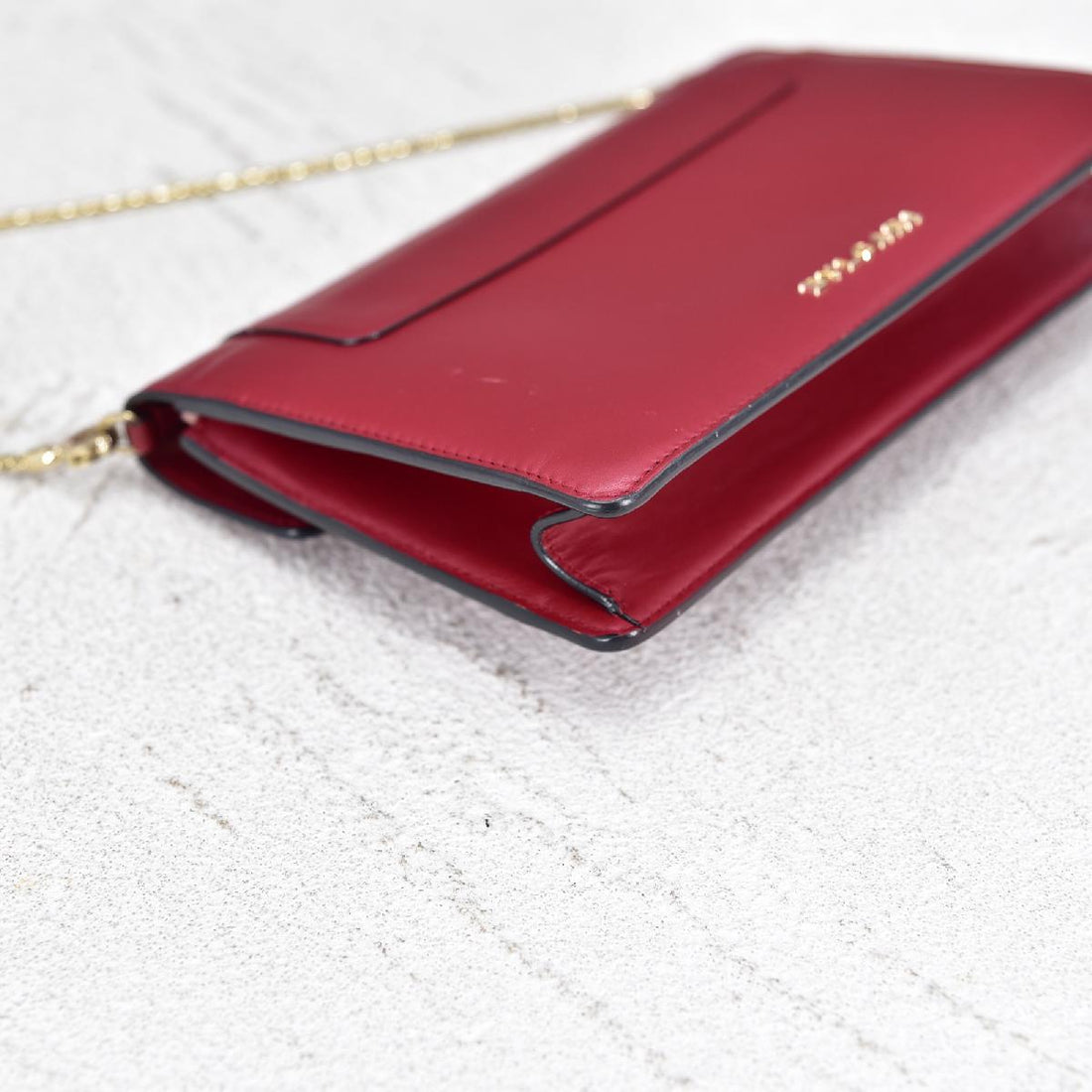 Serpenti Forever Leather Wallet On Chain