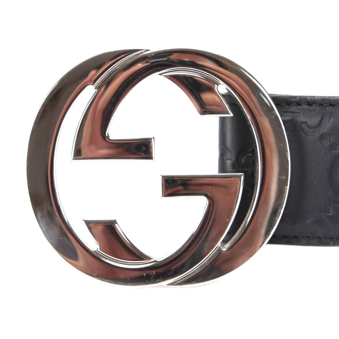 Guccissima Signature Belt 411924