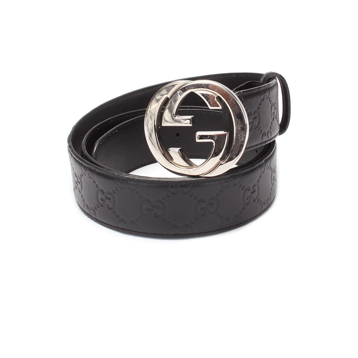 Guccissima Signature Belt 411924