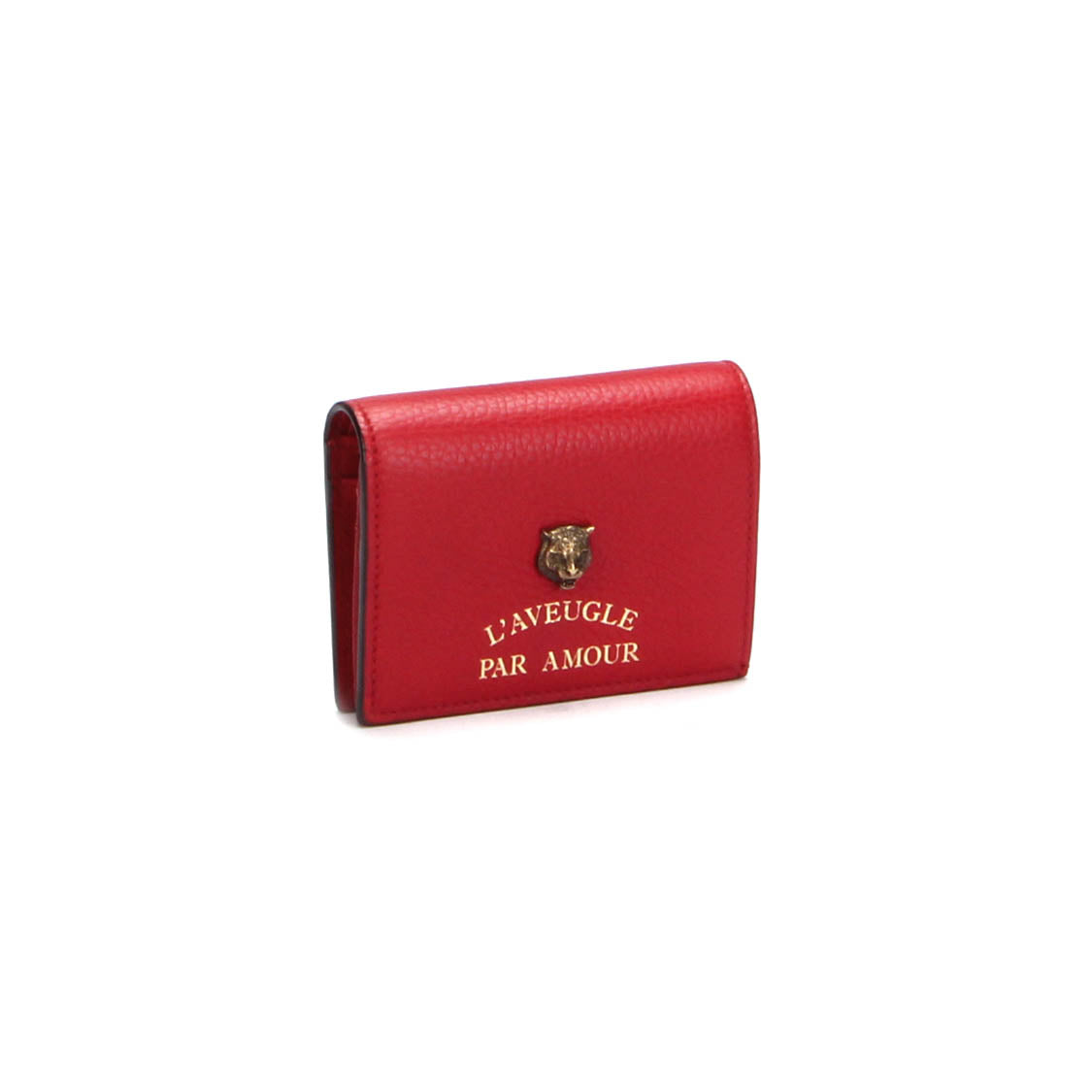 L'aveugle Par Amour Leather Small Wallet 453169