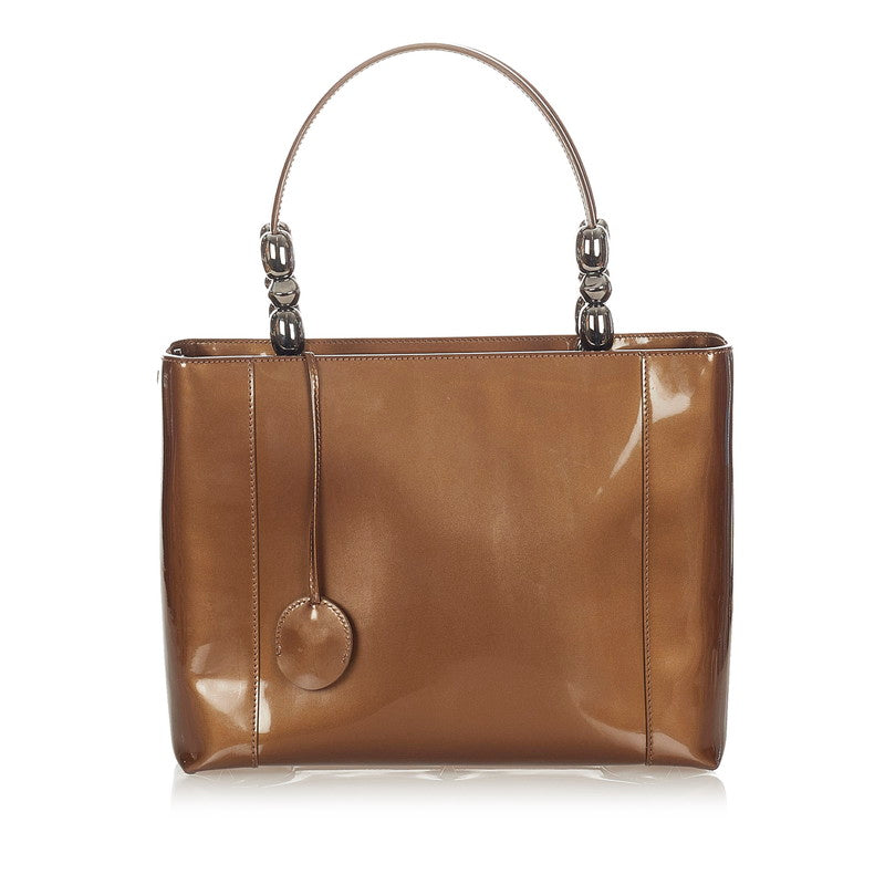 Malice Patent Leather Tote Bag