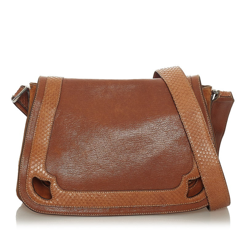 Marcello De Cartier Leather Shoulder Bag