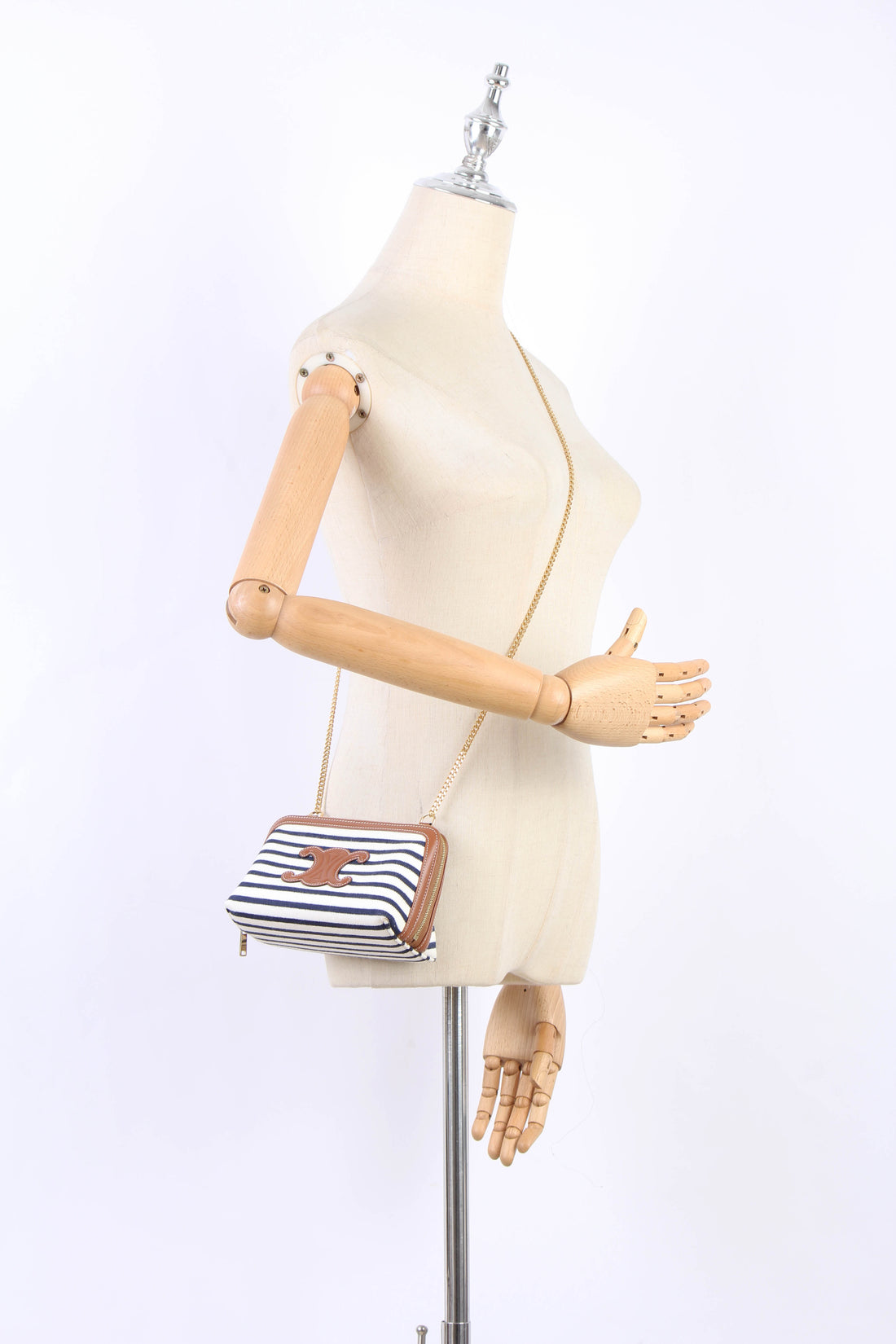 Stripe Triomphe Crossbody Bag