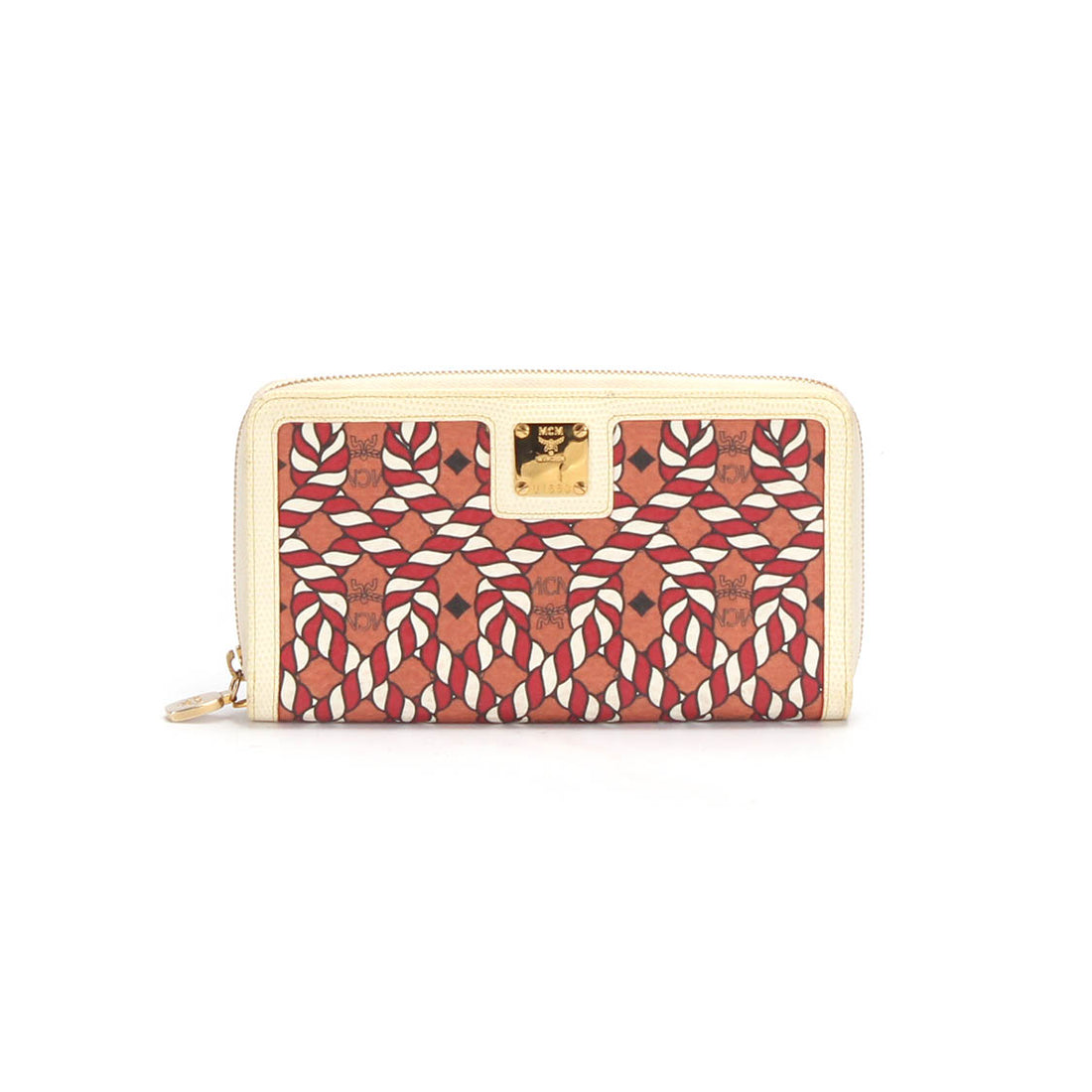 Rope Print Zippy Wallet