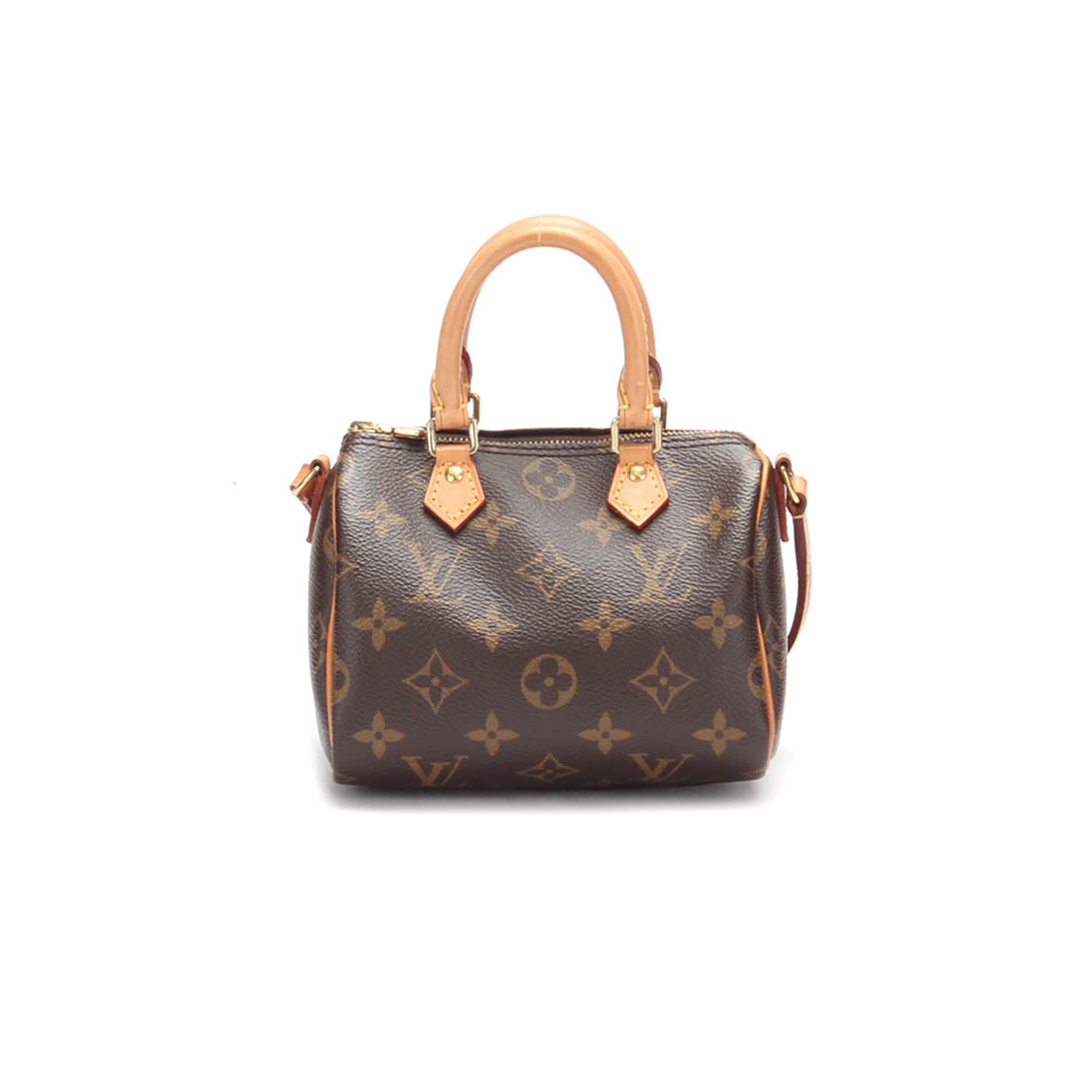 Louis Vuitton Monogram Mini Speedy Bandouliere Canvas Handbag in Excellent condition