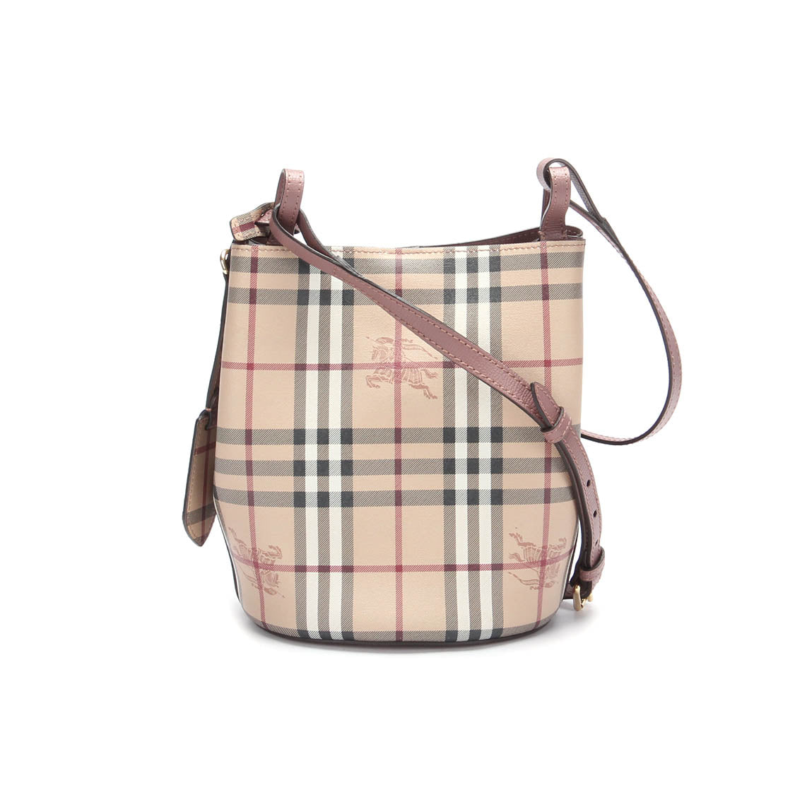 Haymarket Check Lorne Bucket Bag