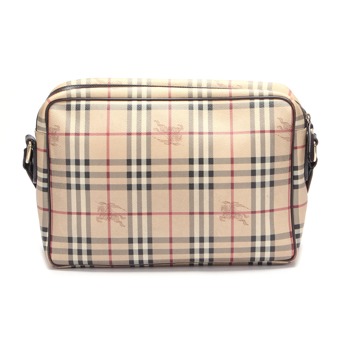 Haymarket Check Canvas Messenger Bag