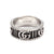 Sterling Silver GG Ring
