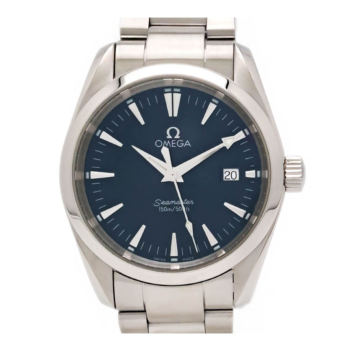 Omega Seamaster Aqua Terra 2518.80 Quartz Watch, Stainless Steel, Men's (Pre-owned) 2518.8