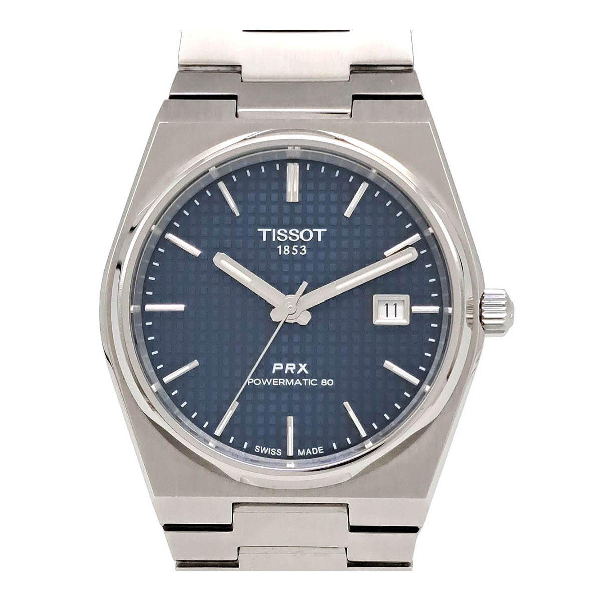 Tissot "PRX Powermatic 80" Men's Automatic Wristwatch in Stainless Steel T137407A