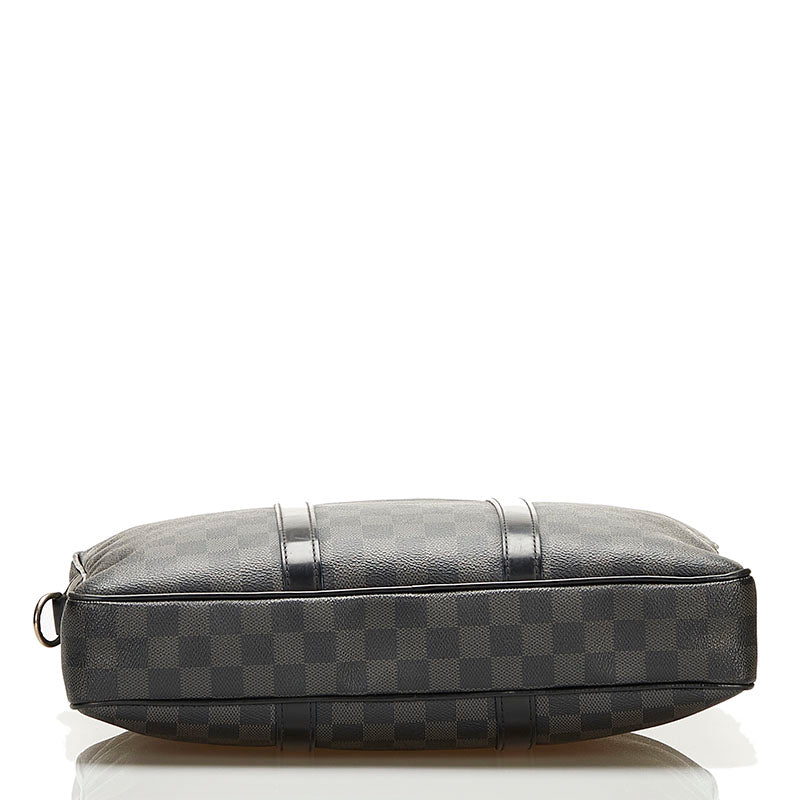 Damier Graphite Porte-Documents Jour N42400