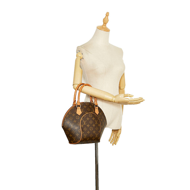 Louis Vuitton Handbag Ellipse PM M51127 Monogram Canvas Brown Women's LOUIS  VUITTON