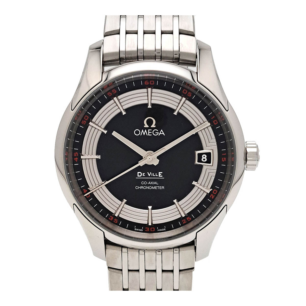 Omega Deville Hour Vision Men's Automatic Stainless Steel Watch 431.30.41.21.01.001