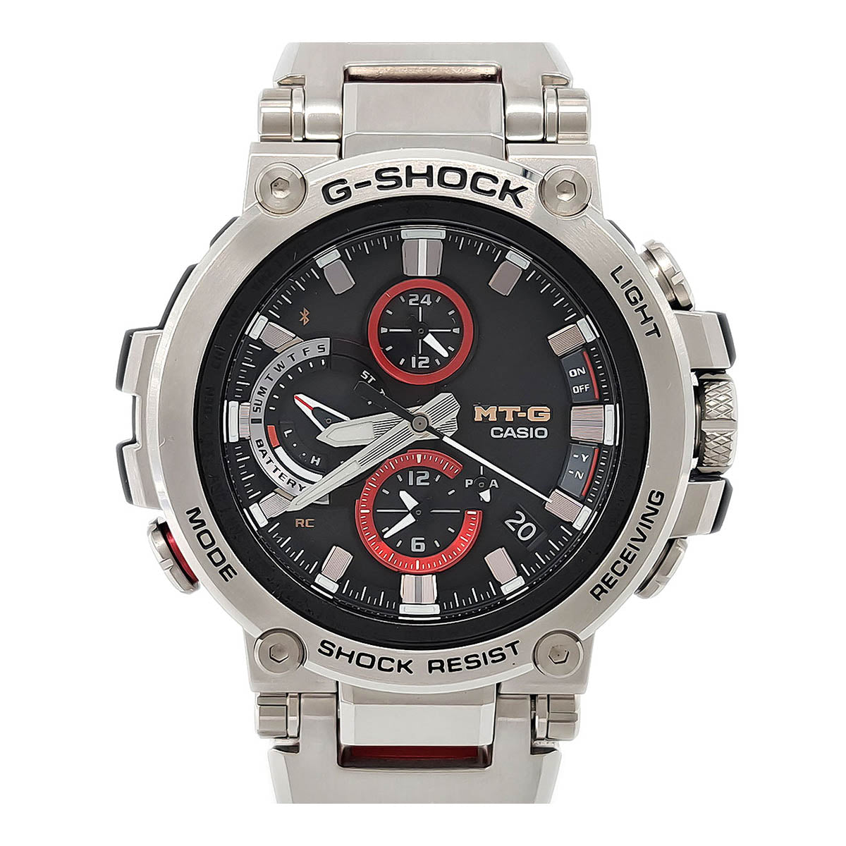Casio G-Shock MT-G Solar-Resin-Stainless Steel Men's Watch MTG-B1000D-1AJF