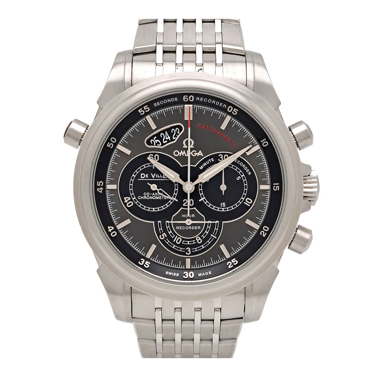 Omega Deville Chronoscope Rattrapante Chronograph Men's Stainless Steel Automatic Watch 422.10.44.51.06.001