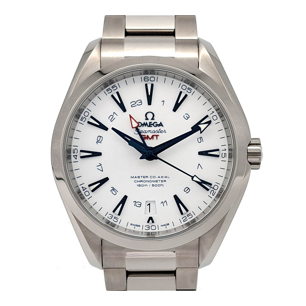 Omega Seamaster Aqua Terra 150M GoodPlanet GMT Automatic Titanium Men's Watch 231.90.43.22.04.001