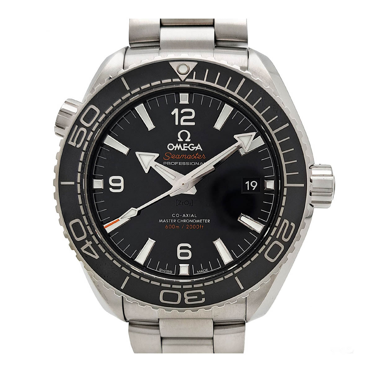 OMEGA Seamaster Planet Ocean 600M 215.30.44.21.01.001 Automatic Stainless Steel Men’s Pre-owned Watch 215.30.44.21.01.001