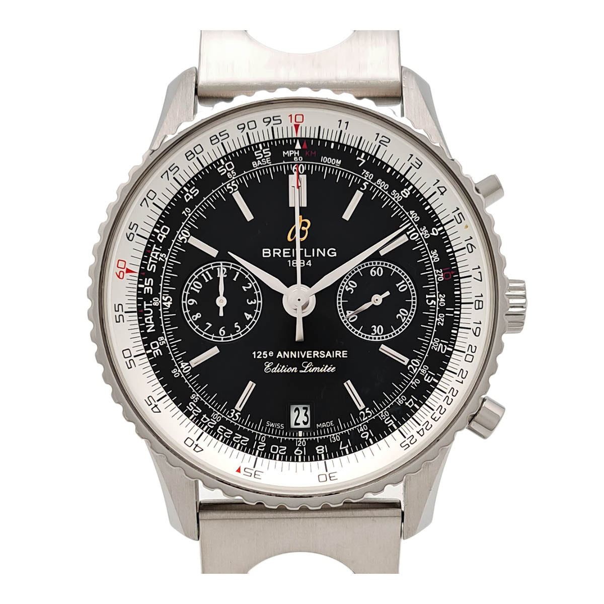 BREITLING Navitimer Chronograph 125th Anniversary A26322 Stainless Steel Automatic Men's Watch A26322