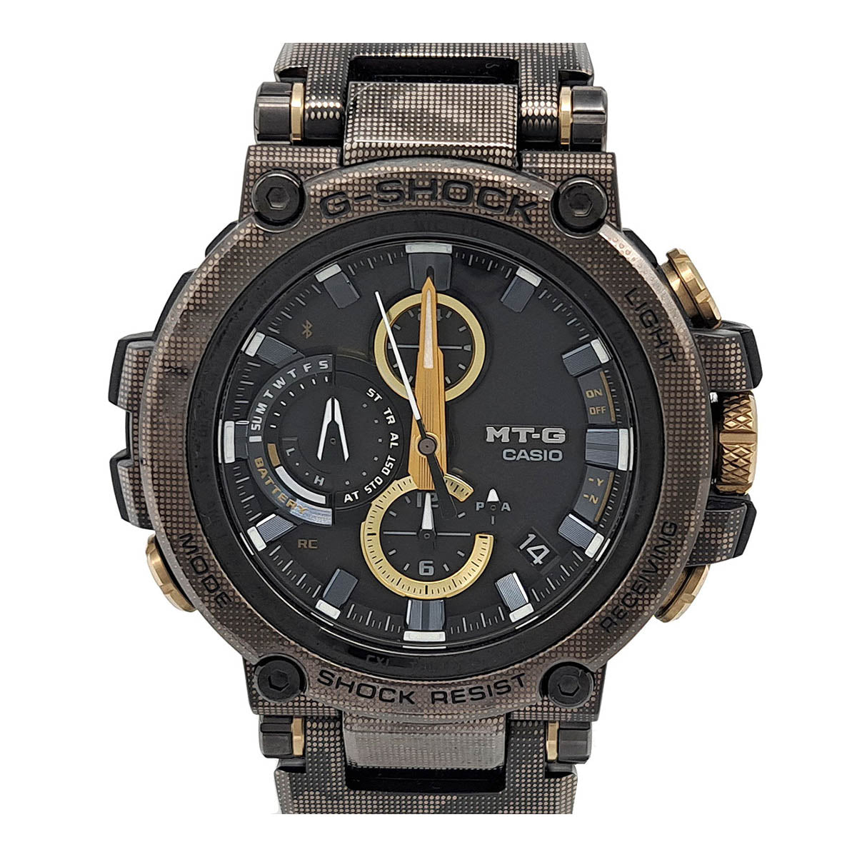 Casio G-Shock MT-G Camouflage Limited Edition Solar Stainless Steel Men's Watch MTG-B1000DCM-1AJR