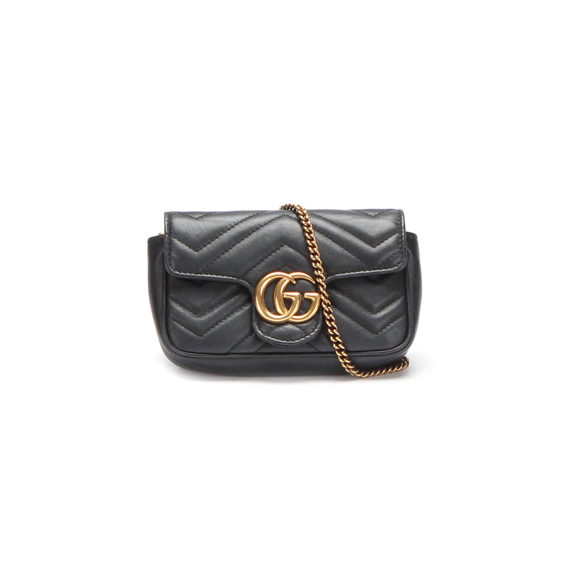 Super Mini GG Marmont Matelasse Crossbody Bag 476433