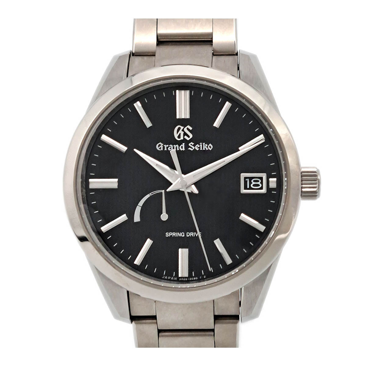 Seiko Grand Seiko Heritage Collection SBGA349 Men's Spring Drive Titanium Wristwatch [Pre-Owned] SBGA349