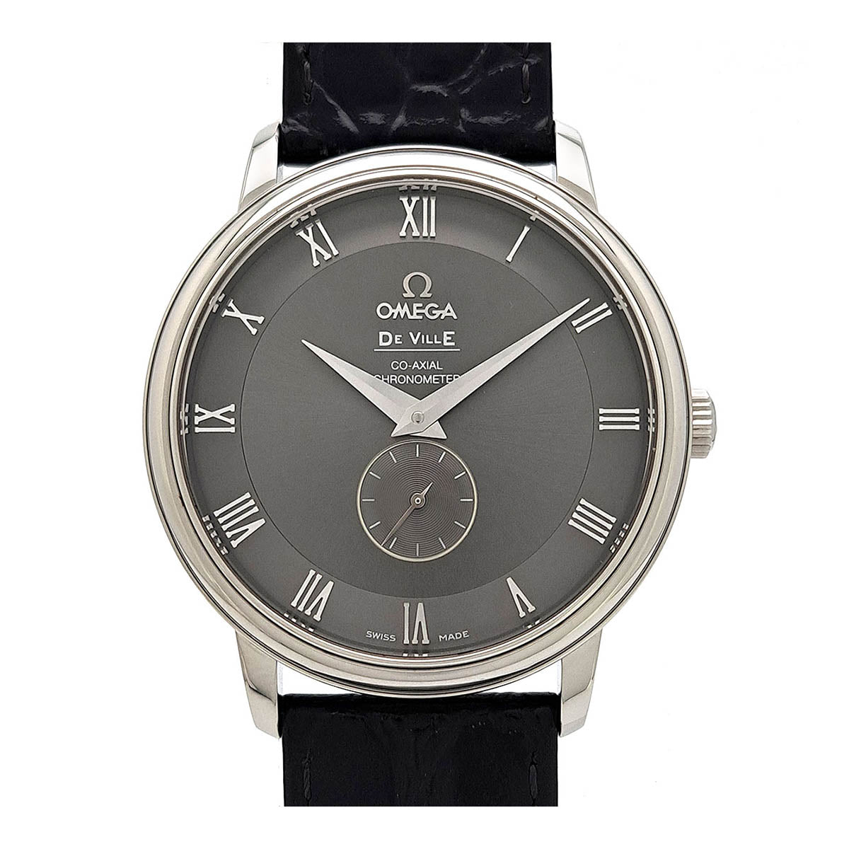 OMEGA De Ville Prestige Co-Axial Small Seconds Stainless Steel Men's Watch, Model 4813.40.01 4813.40.01