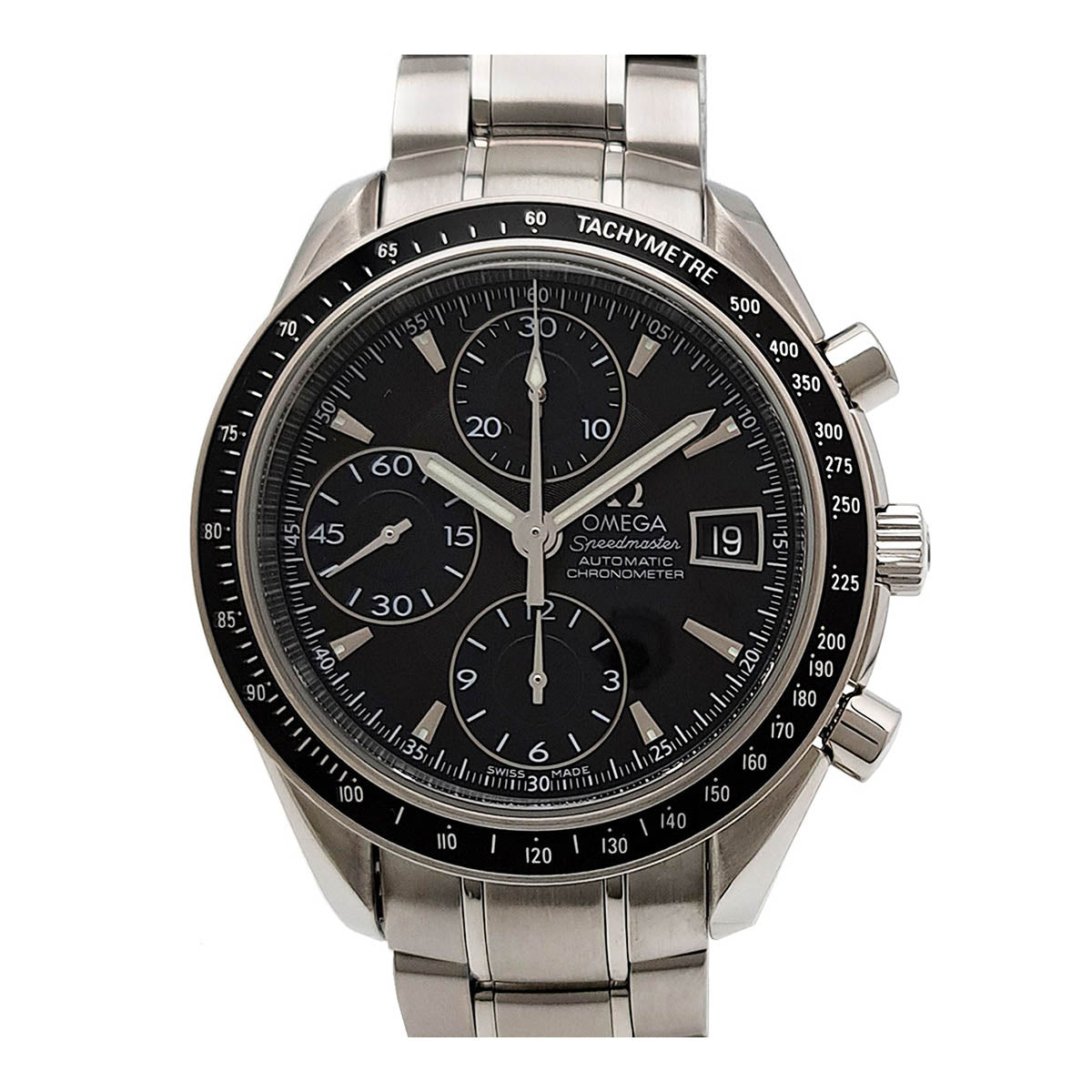 OMEGA Speedmaster Date Chronograph 3210.50 Automatic Stainless Steel Men's Watch 3210.5