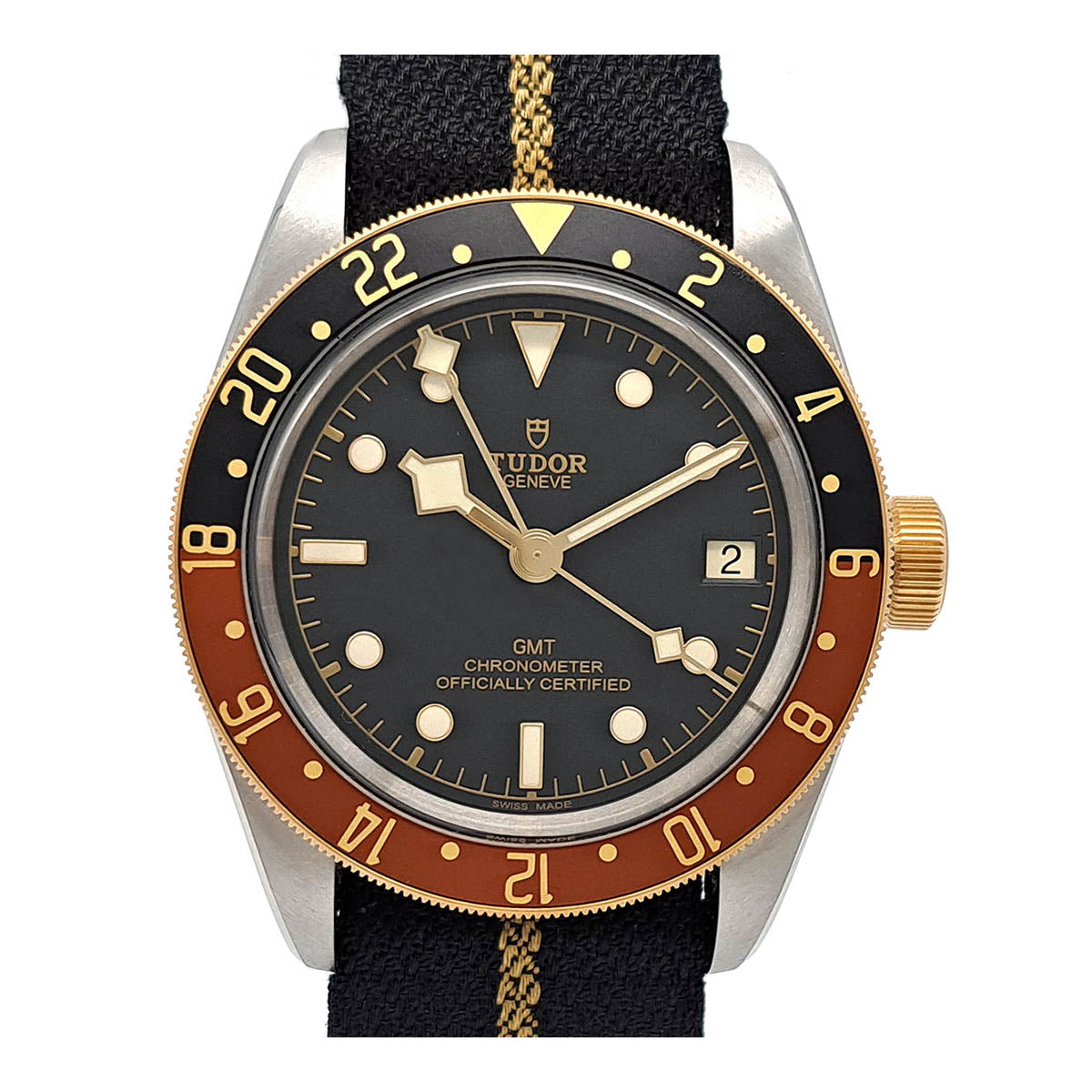 Tudor Black Bay GMT Automatic Stainless Steel Men's Watch 79833MN