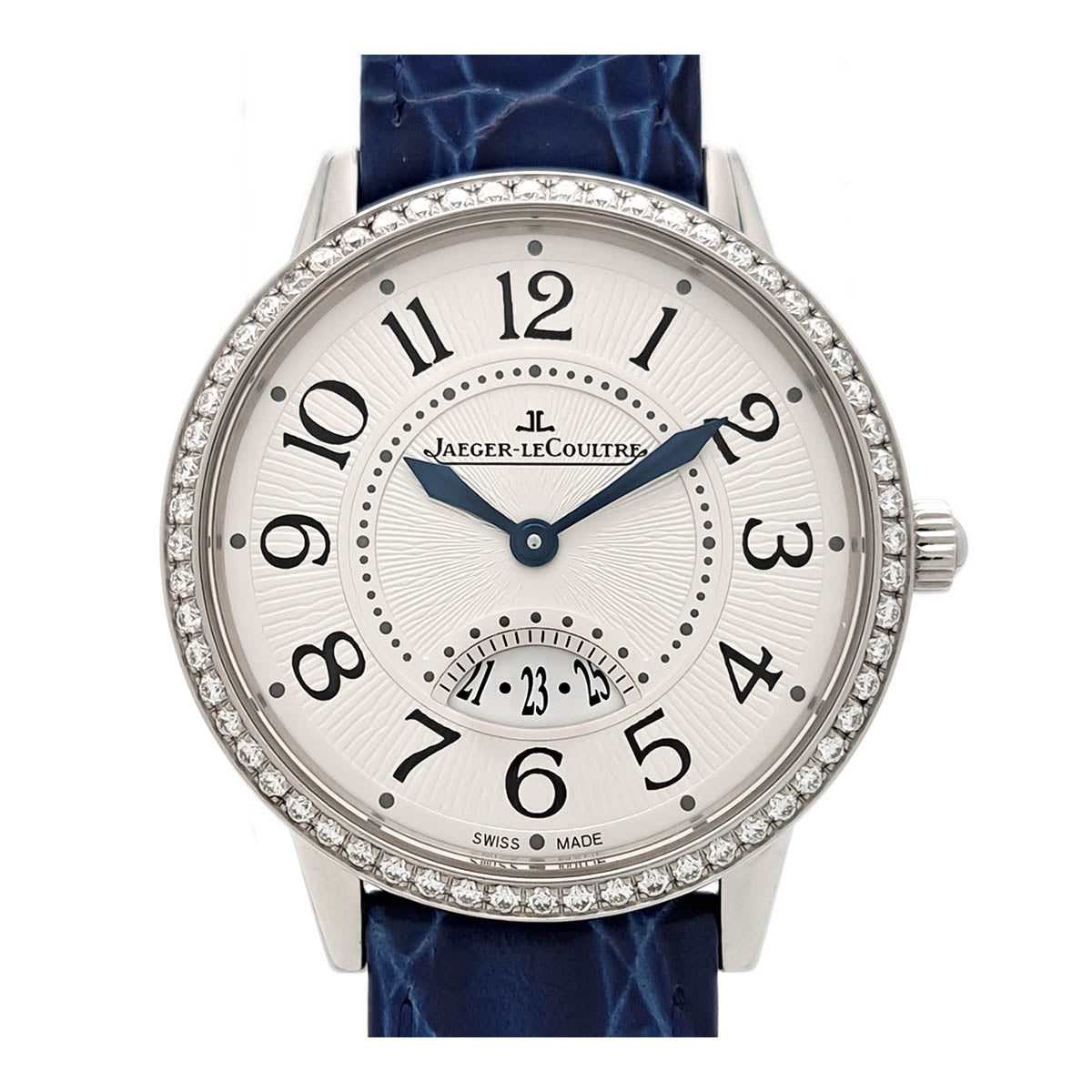 Jaeger-LeCoultre Rendezvous Date Diamond Bezel Q3478421 Women's Quartz Stainless Steel Wristwatch [Pre-Owned] Q3478421