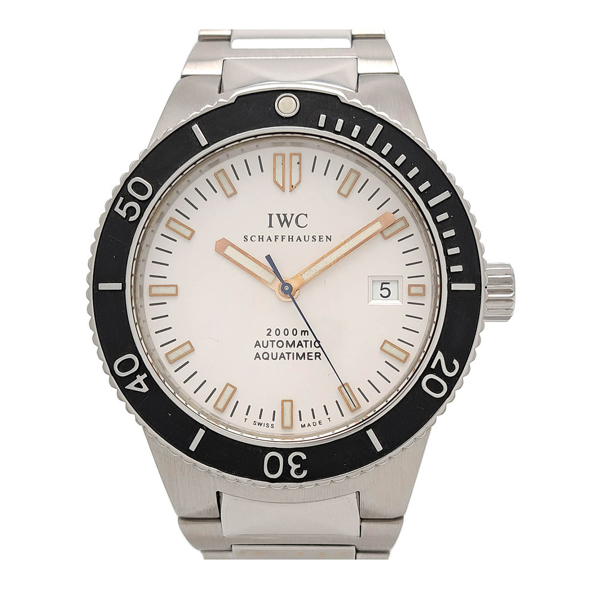 IWC GST Aquatimer Stainless Steel Men's Watch, Model IW353603 IW353603