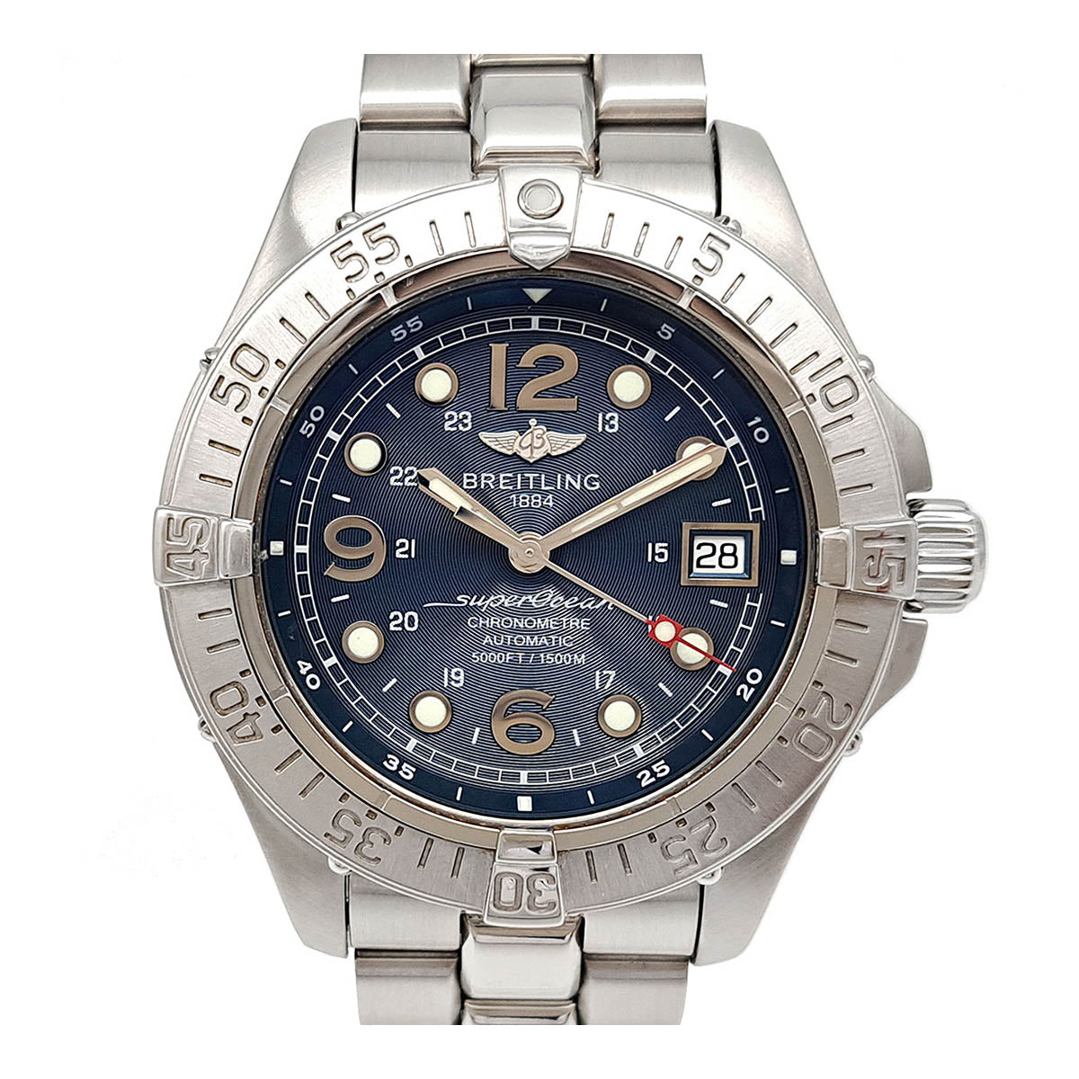 Breitling Aeromarine Superocean Automatic Stainless Steel Men's Watch A17360