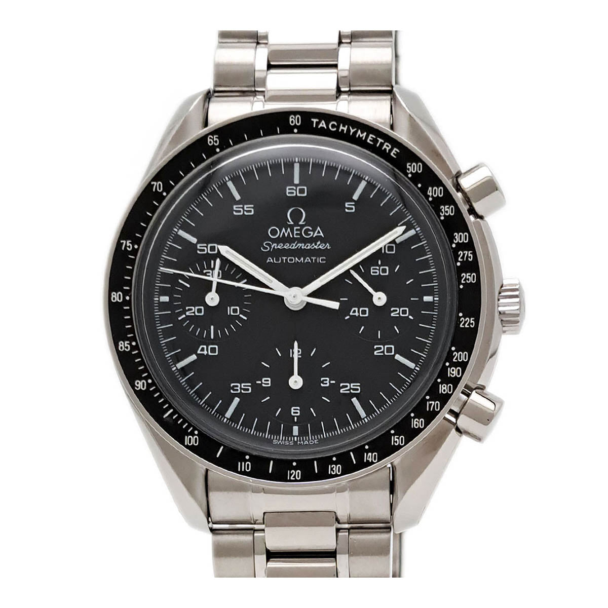 OMEGA Speedmaster Reduced Automatic Chronograph Men's Watch in Stainless Steel 3510.5