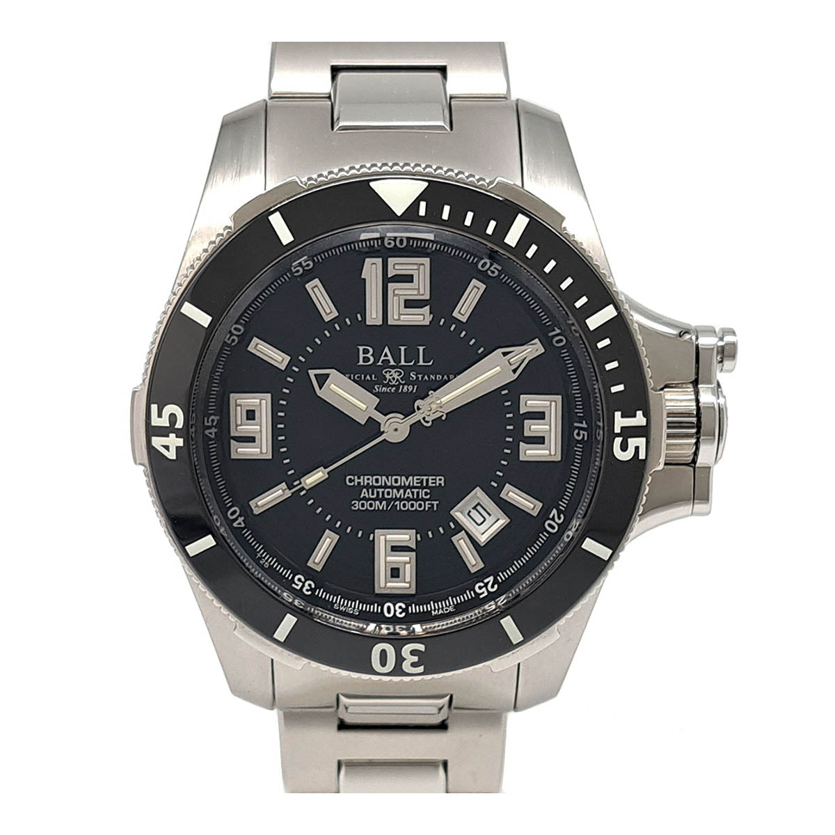 Ball Watch Engineer Hydrocarbon Automatic Stainless Steel/Ceramic Men's Watch DM2136A