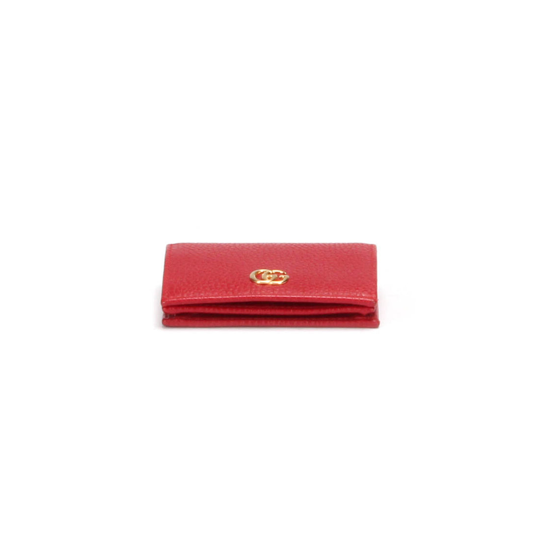 GG Leather Card Case 456126