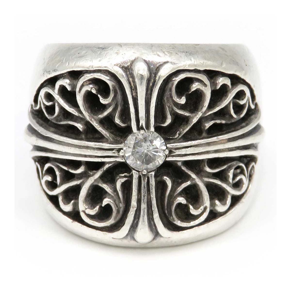 Floral Cross Ring