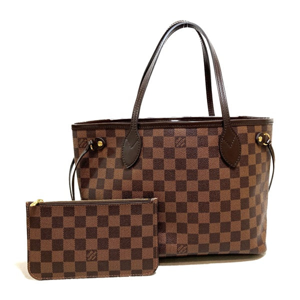 Louis Vuitton Damier Ebene Neverfull PM Canvas Tote Bag N41359 in Excellent condition