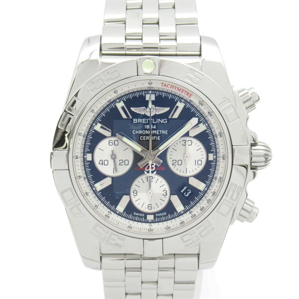 BREITLING Men's Stainless Steel Wrist Watch AB0110 AB0110