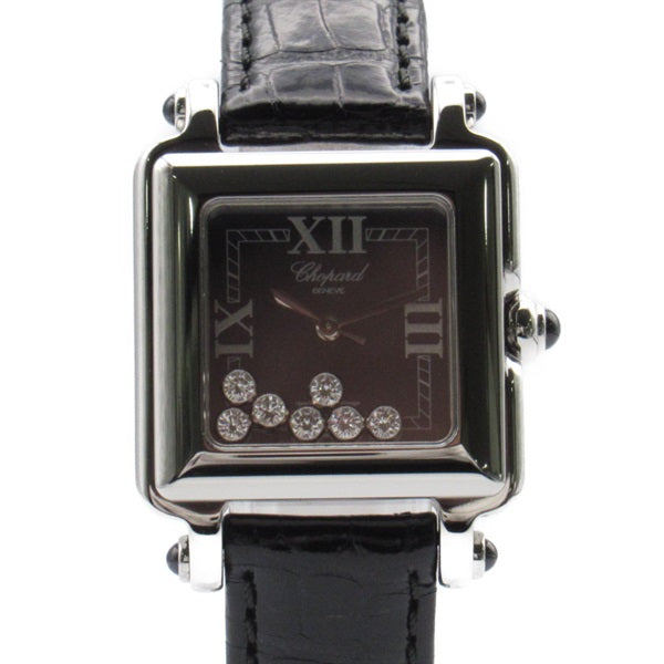 Chopard Women's Wrist Watch - Stainless Steel & Croc Leather 27/8325-23