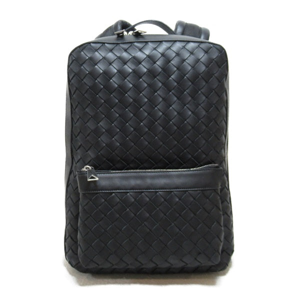 Small Intrecciato Leather Backpack 710062V0E548803