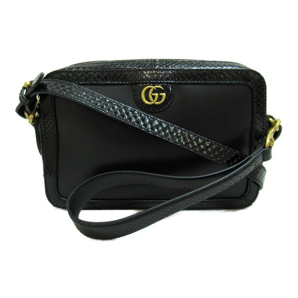 GG Marmont Embossed Leather Shoulder Bag 710861