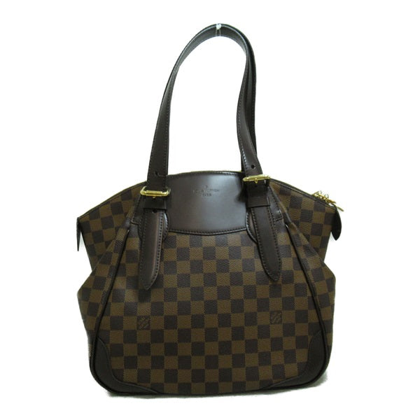 Louis Vuitton Damier Ebene Verona MM Canvas Shoulder Bag N41118 in Excellent condition
