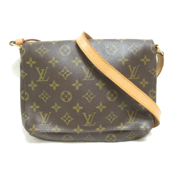 Louis Vuitton Monogram Musette Tango Long Strap Canvas Crossbody Bag M51388 in Good condition